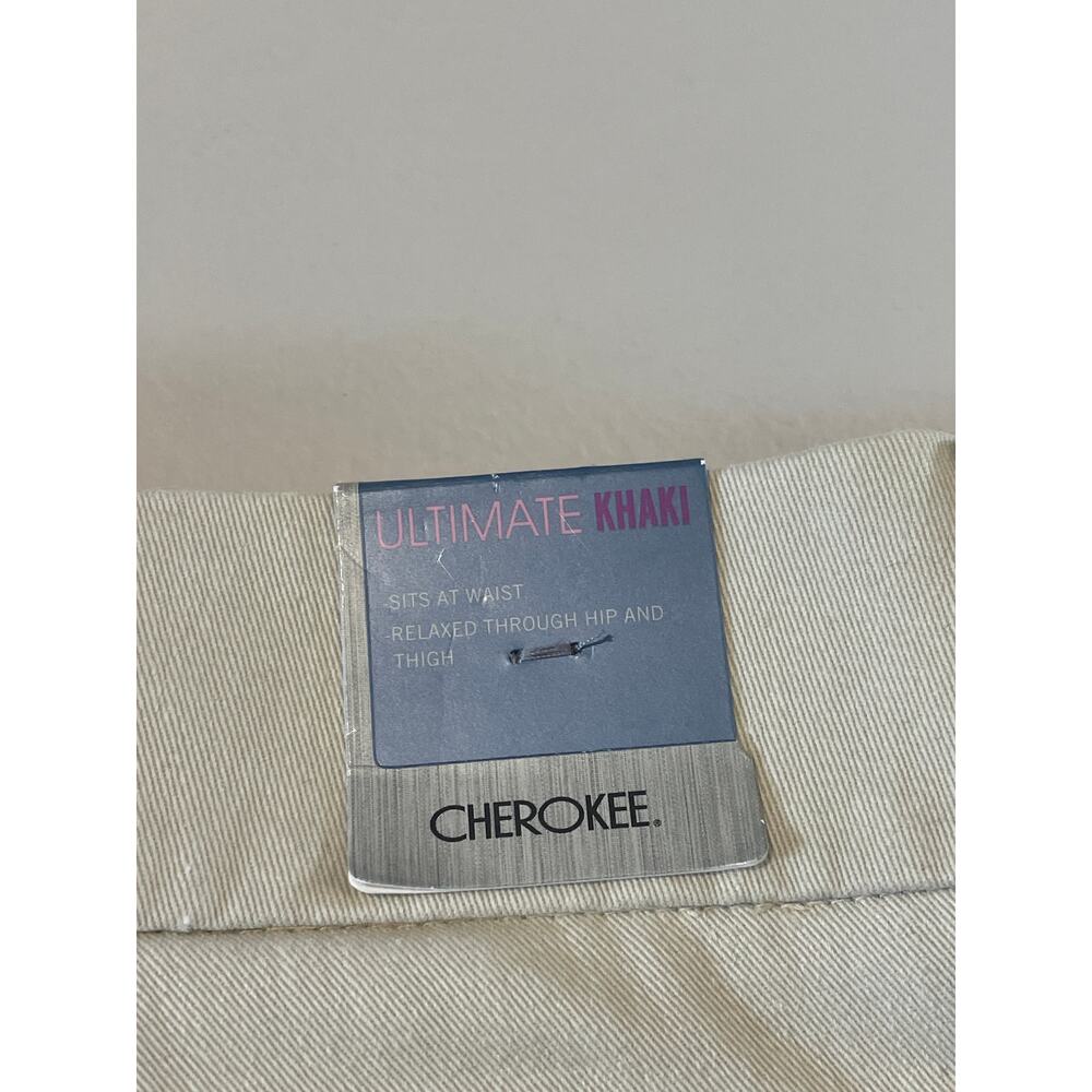 Cherokee Khaki Shorts – Stain, Spill & Wrinkle Resistant – Size 10 (NWT) - Picture 9 of 9